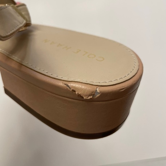 Cole Haan Tan Slingback Heels - Picture 11 of 12